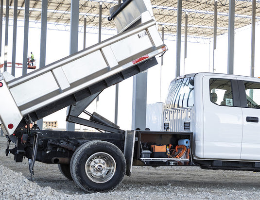 18x18x36 Inch Black Steel Underbody Truck Box