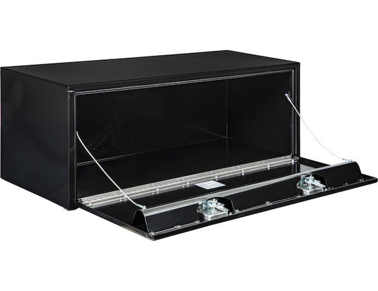 18x18x48 Inch Black Steel Underbody Truck Box