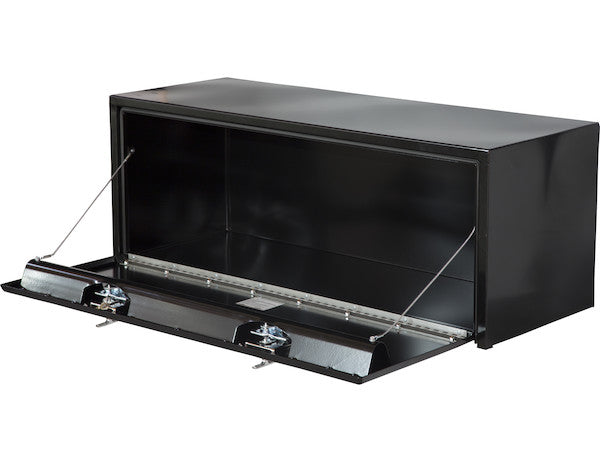 Load image into Gallery viewer, 18x18x48 Inch Black Steel Underbody Truck Box
