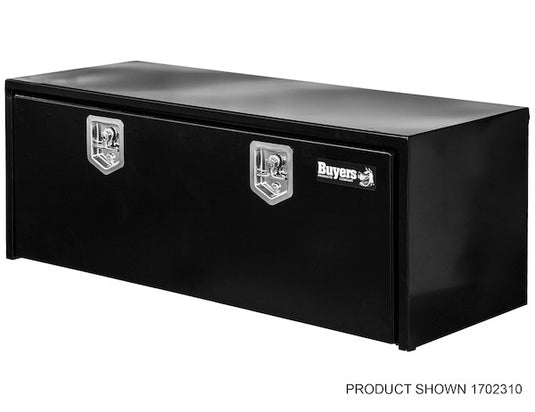 BLACK STEEL UNDERBODY TRUCK TOOL BOX WITH T-LATCH SERIES