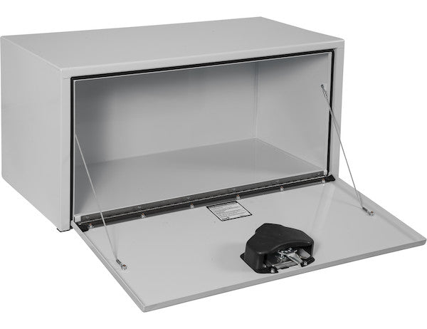 Load image into Gallery viewer, 18x18x60 Inch White Steel Underbody Truck Box
