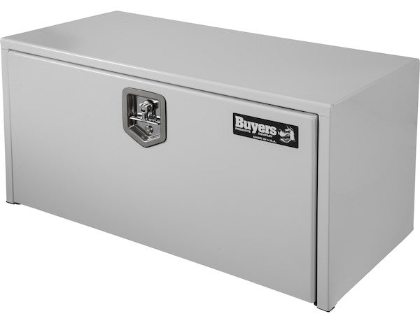 Load image into Gallery viewer, 18x18x60 Inch White Steel Underbody Truck Box
