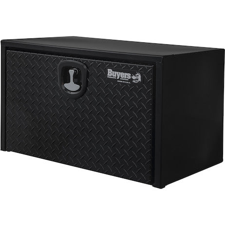Load image into Gallery viewer, 18x18x24 Inch Black Steel Underbody Truck Box With Aluminum Door
