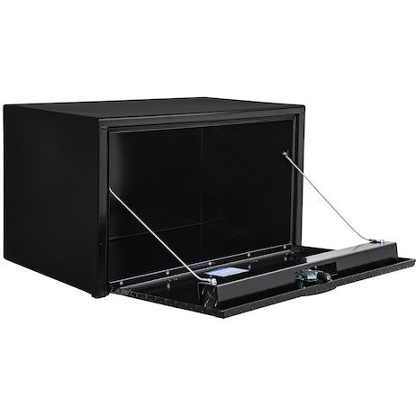 Load image into Gallery viewer, 18x18x24 Inch Black Steel Underbody Truck Box With Aluminum Door
