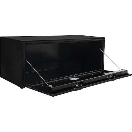 18x18x48 Inch Black Steel Underbody Truck Box With Aluminum Door