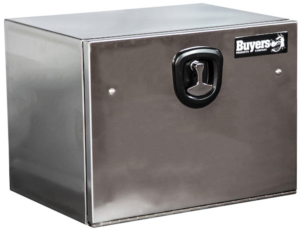 Load image into Gallery viewer, 18x18x24 Stainless Steel Truck Box With Stainless Steel Door With Mirror-Finish Box and Door
