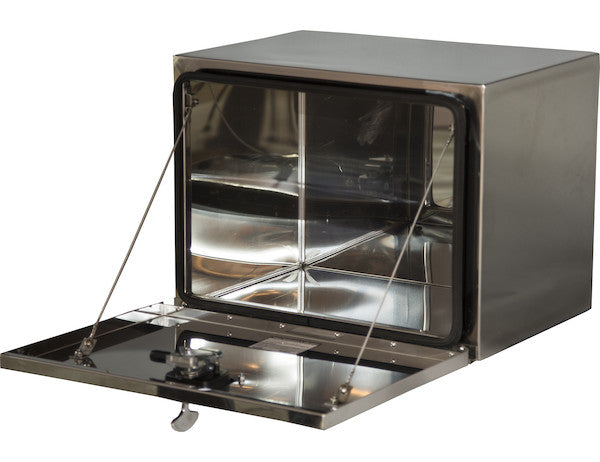 Load image into Gallery viewer, 18x18x24 Stainless Steel Truck Box With Stainless Steel Door With Mirror-Finish Box and Door

