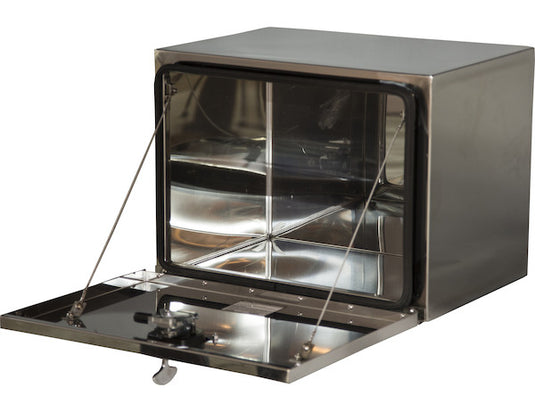 18x18x24 Stainless Steel Truck Box With Stainless Steel Door With Mirror-Finish Box and Door