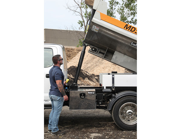 Load image into Gallery viewer, 18x18x24 Stainless Steel Truck Box With Stainless Steel Door With Mirror-Finish Box and Door
