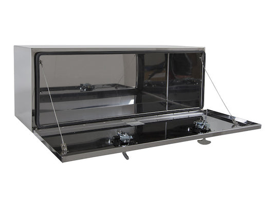18x18x48 Stainless Steel Truck Box With Stainless Steel Door With Mirror-Finish Box and Door
