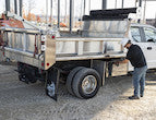 Load image into Gallery viewer, Black Steel Underbody Truck Tool Box With Stainless Steel Door Series
