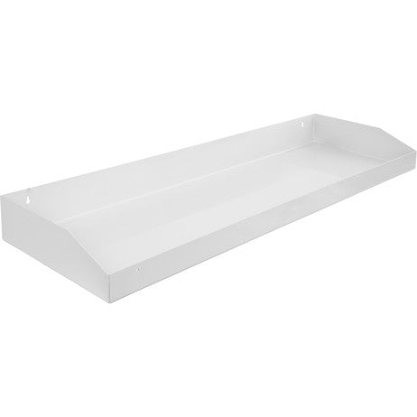 Interior Storage Tray 18X16X90 Inch White Steel Topsider Truck Box