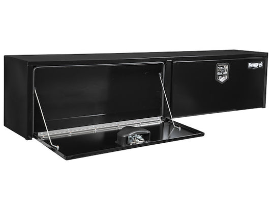 18x16x72 Inch Black Steel Topsider Truck Box