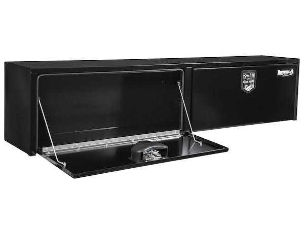 Load image into Gallery viewer, 18x16x72 Inch Black Steel Topsider Truck Box
