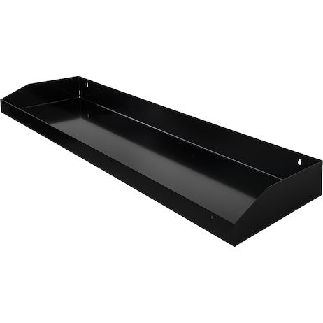 Load image into Gallery viewer, Interior Storage Tray 18X16X90 Inch Black Steel Topsider Truck Box

