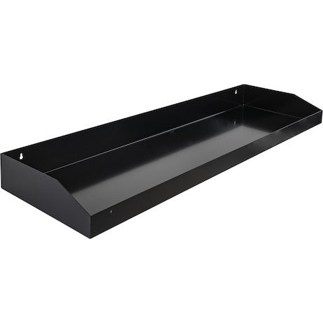 Load image into Gallery viewer, Interior Storage Tray 18X16X90 Inch Black Steel Topsider Truck Box
