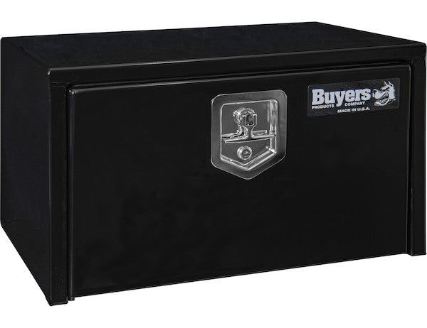 Load image into Gallery viewer, 14x16x24 Inch Black Steel Underbody Truck Box

