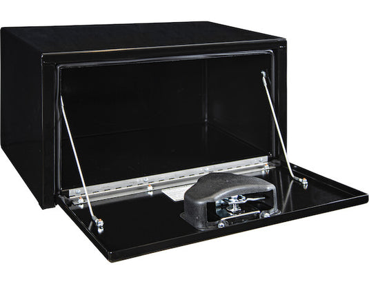 14x16x24 Inch Black Steel Underbody Truck Box