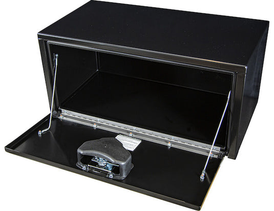14x16x30 Inch Black Steel Underbody Truck Box