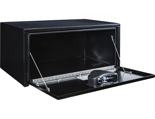 14x16x30 Inch Black Steel Underbody Truck Box
