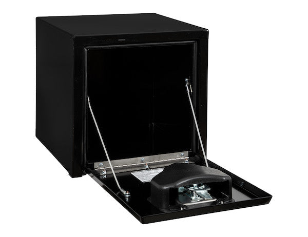 Load image into Gallery viewer, 15x13x15 Inch Black Steel Underbody Truck Box with T-Handle

