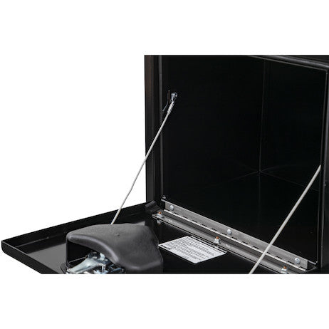 15x13x18 Inch Black Steel Underbody Truck Box