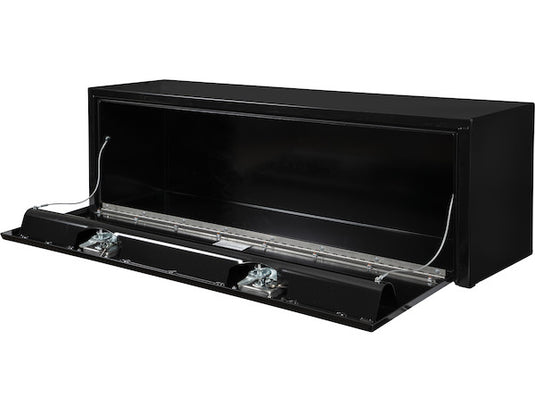 15x13x48 Inch Black Steel Underbody Truck Box with T-Handle