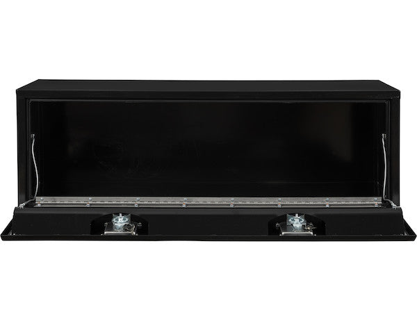 Load image into Gallery viewer, 15x13x48 Inch Black Steel Underbody Truck Box with T-Handle
