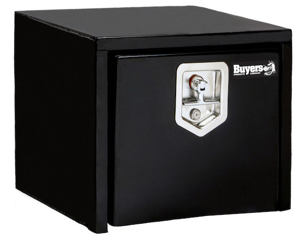 Load image into Gallery viewer, 14x12x18 Inch Black Steel Underbody Truck Box
