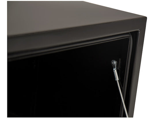 14x12x18 Inch Black Steel Underbody Truck Box
