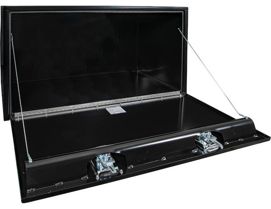 24x24x48 Inch Black Steel Underbody Truck Box