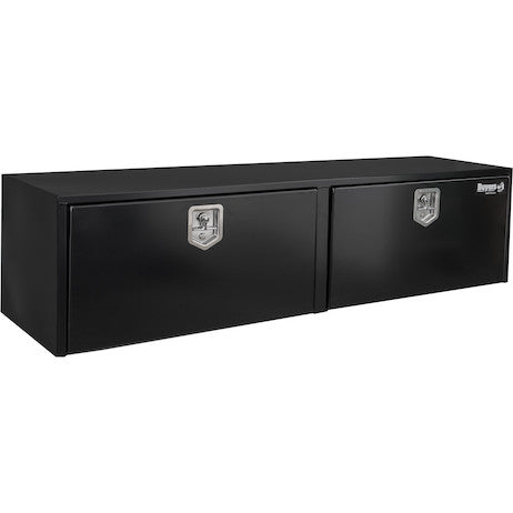 Load image into Gallery viewer, BLACK STEEL UNDERBODY TRUCK TOOL BOX WITH T-LATCH SERIES
