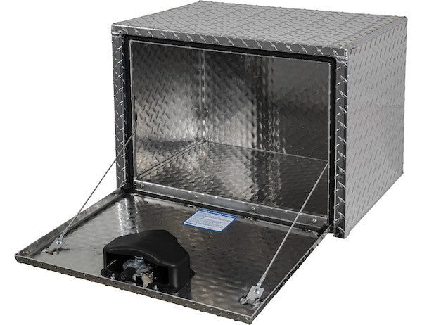 Load image into Gallery viewer, 18x18x24 Inch Diamond Tread Aluminum Underbody Truck Box
