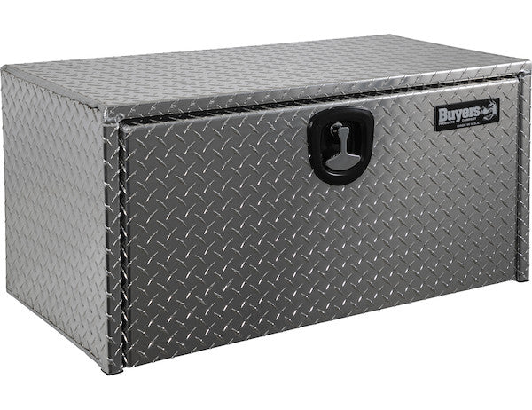 Load image into Gallery viewer, 18x18x60 Inch Diamond Tread Aluminum Underbody Truck Box
