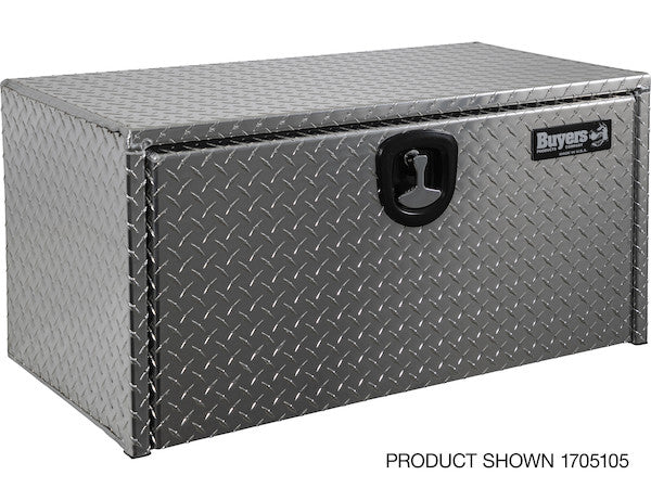 Load image into Gallery viewer, 18x18x60 Inch Diamond Tread Aluminum Underbody Truck Box
