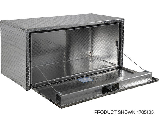 18x18x60 Inch Diamond Tread Aluminum Underbody Truck Box