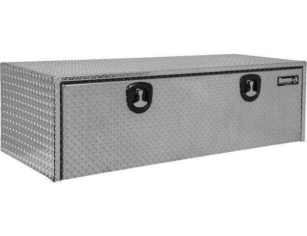 Load image into Gallery viewer, 18x24x60 Inch Diamond Tread Aluminum Underbody Truck Box
