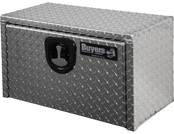 Load image into Gallery viewer, 14x12x16 Inch Diamond Tread Aluminum Underbody Truck Box
