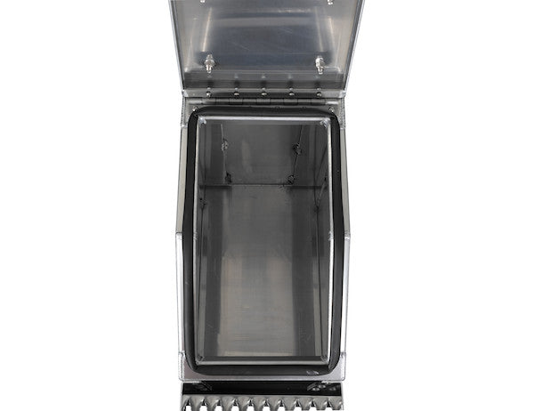 Load image into Gallery viewer, Heavy Duty Smooth Aluminum WideOpen® Step Boxes for Semi Trucks - 12 Inch Width
