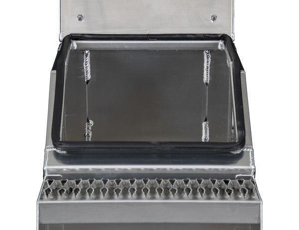 Load image into Gallery viewer, Heavy Duty Smooth Aluminum WideOpen® Step Boxes for Semi Trucks - 12 Inch Width
