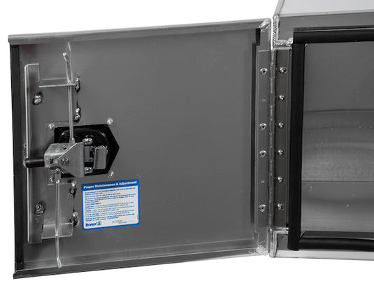 PRO SERIES SMOOTH ALUMINUM UNDERBODY TRUCK TOOL BOX WITH BARN DOOR SERIES