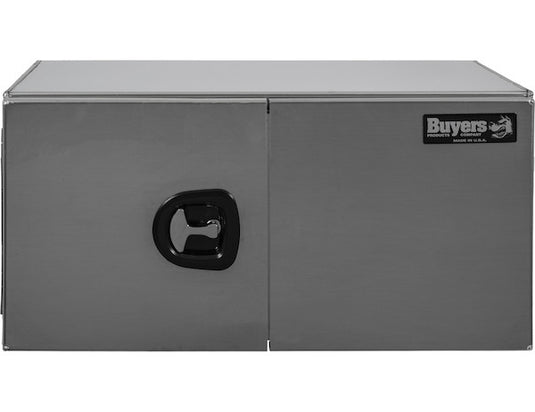 24x24x36 Inch Pro Series Smooth Aluminum Underbody Truck Box - Double Barn Door,® -Point Compression Latch