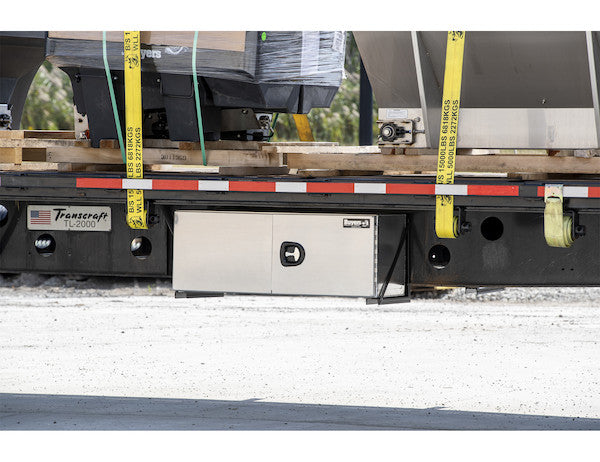 Load image into Gallery viewer, PRO SERIES SMOOTH ALUMINUM UNDERBODY TRUCK TOOL BOX WITH BARN DOOR SERIES
