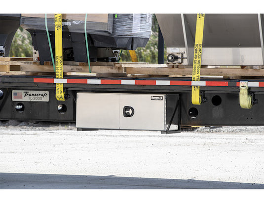 PRO SERIES SMOOTH ALUMINUM UNDERBODY TRUCK TOOL BOX WITH BARN DOOR SERIES