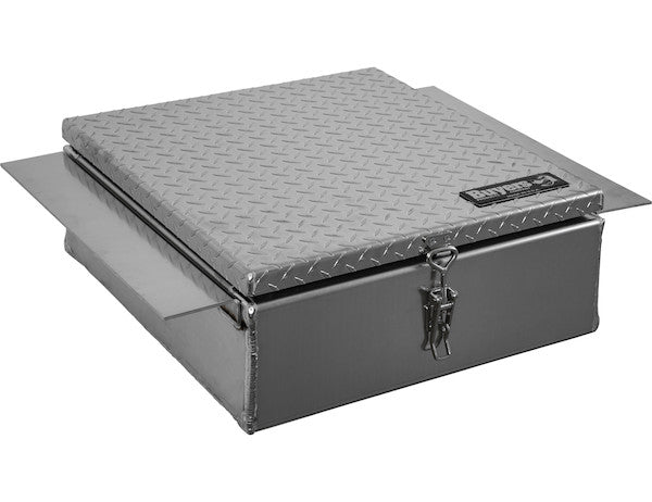 Load image into Gallery viewer, 9x24x22 Inch Diamond Tread Aluminum In-Frame Truck Tool Box
