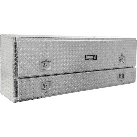 Load image into Gallery viewer, 21x13x60 Inch Diamond Tread Aluminum Pick-Up Truck Contractor With Lower Door
