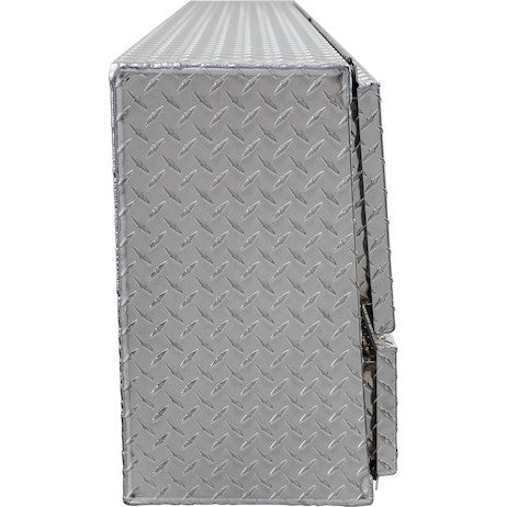 21x13x60 Inch Diamond Tread Aluminum Pick-Up Truck Contractor With Lower Door