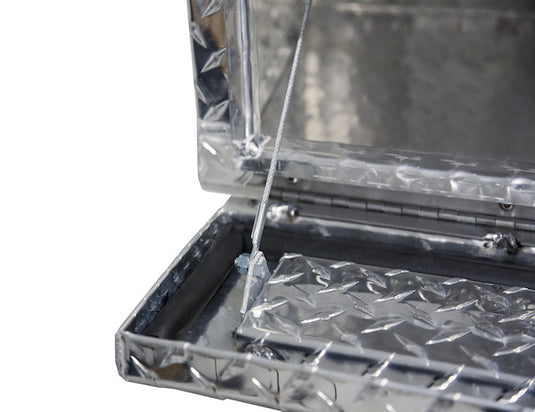 DIAMOND TREAD ALUMINUM PICK-UP TRUCK CONTRACTOR WITH LOWER DOOR TOPSIDER TRUCK TOOL BOX SERIES