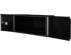 Load image into Gallery viewer, PRO SERIES BLACK SMOOTH ALUMINUM UNDERBODY TRUCK TOOL BOX WITH BARN DOOR SERIES
