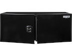Load image into Gallery viewer, PRO SERIES BLACK SMOOTH ALUMINUM UNDERBODY TRUCK TOOL BOX WITH BARN DOOR SERIES
